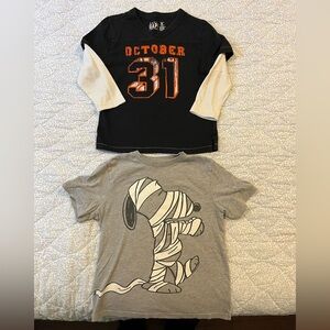 2 Halloween shirts